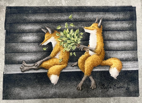 Katja Saario laudeliina/keitti&ouml;liina, vihtojat