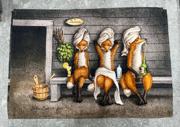 Katja Saario laudeliina/keitti&ouml;liina, naisten ilta